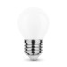 LED žárovka Bílá skleněná koule Filament Milky Globe Mini G45 7W E27 360° 4000K (680 lumen) foto2