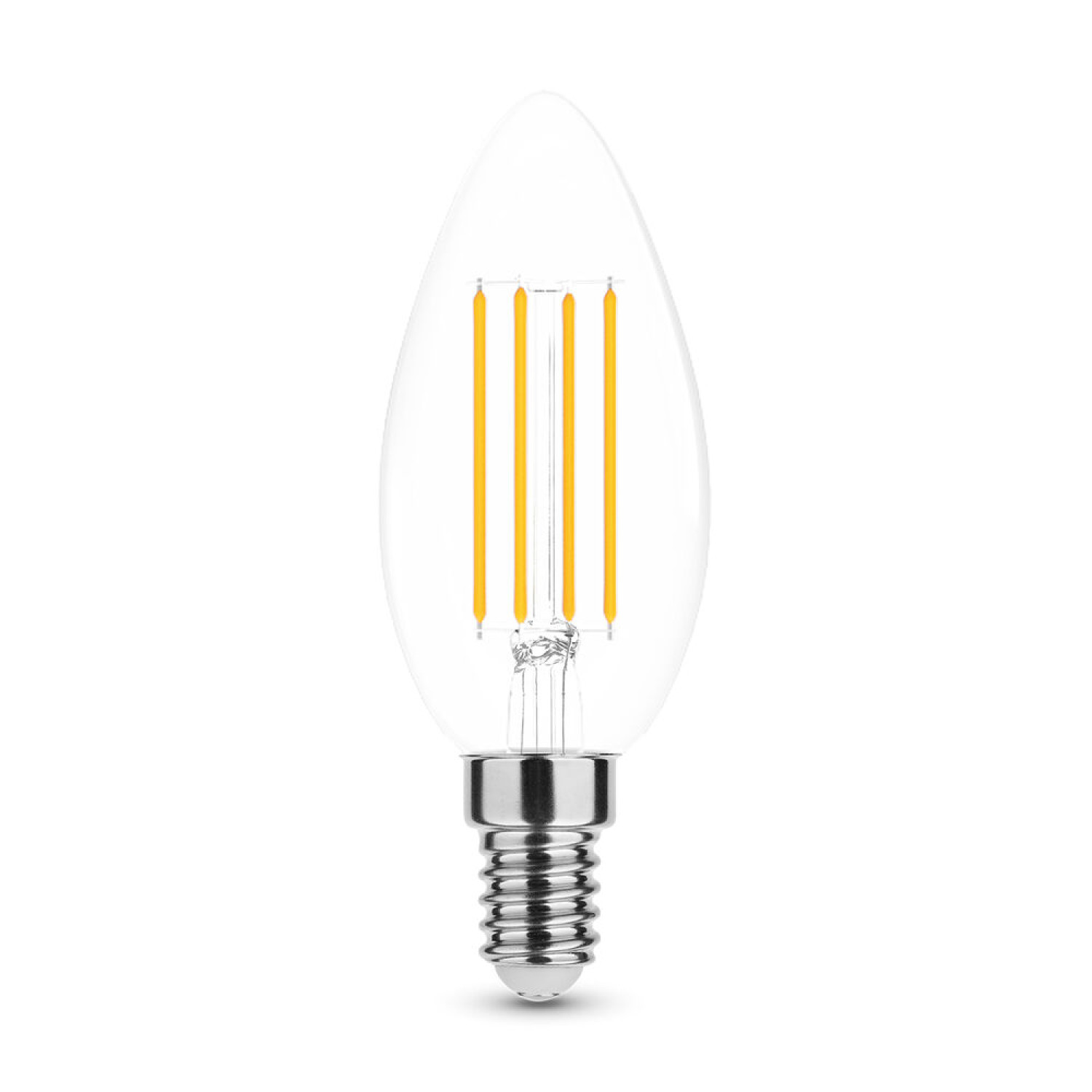 LED Filament Candle C35 7W E14 360° 2700K (806 lumen) dimm foto2