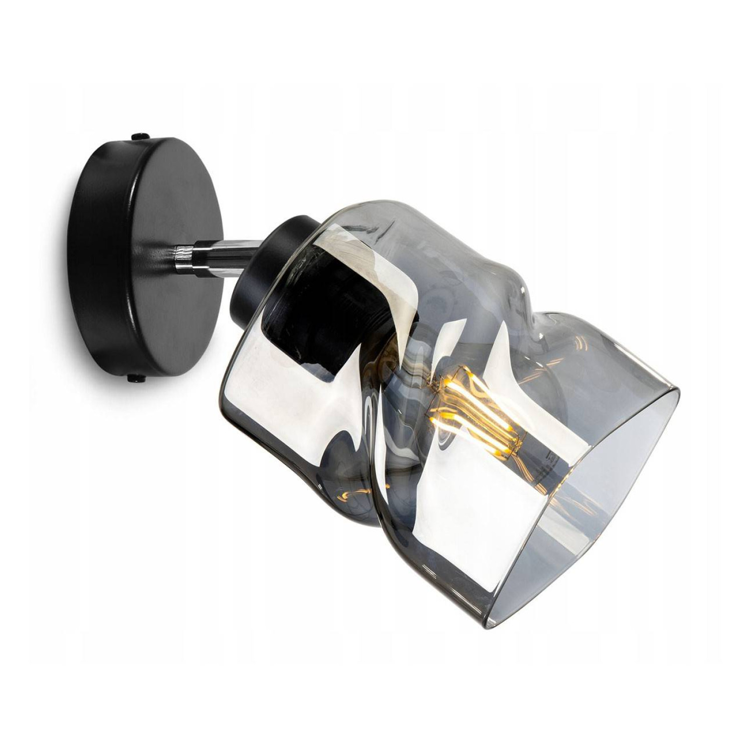 Stropní svítidlo s avantgardním skleněným stínidlem NIKI 2195/KP foto3