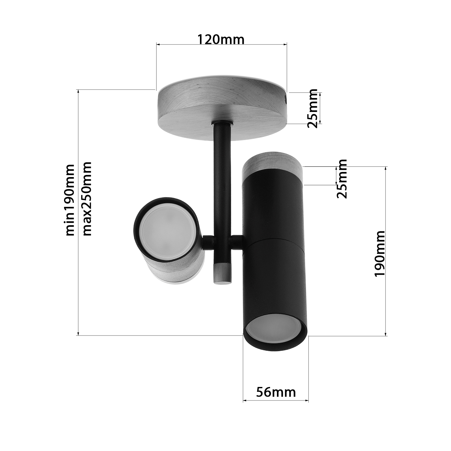 Ceiling point light 70304 "NIMBA" foto7
