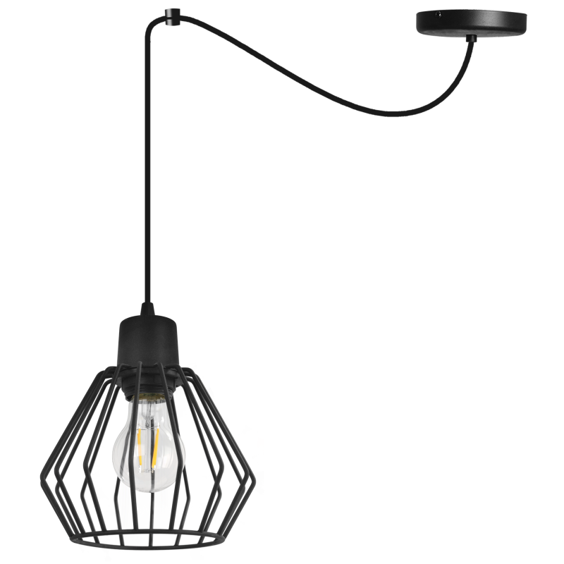 Pendant light on adjustable cables SPIDER NUVOLA 2502-1