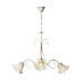 Hanging chandelier on a chain 4133 "TOSKANA" in beige color foto4
