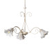 Hanging chandelier on a chain 4133 "TOSKANA" in beige color foto4
