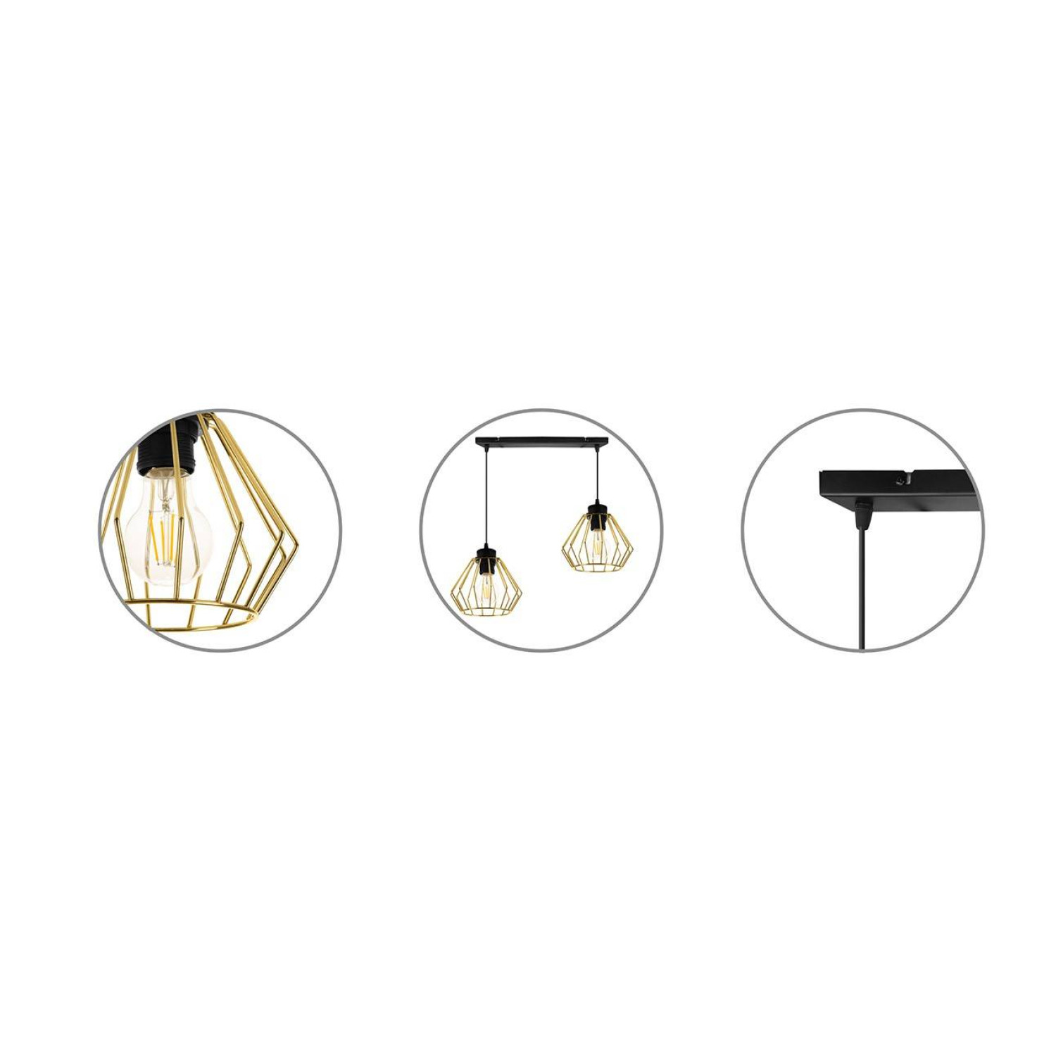 Pendant luminaire SANTOS 2214/2 foto5