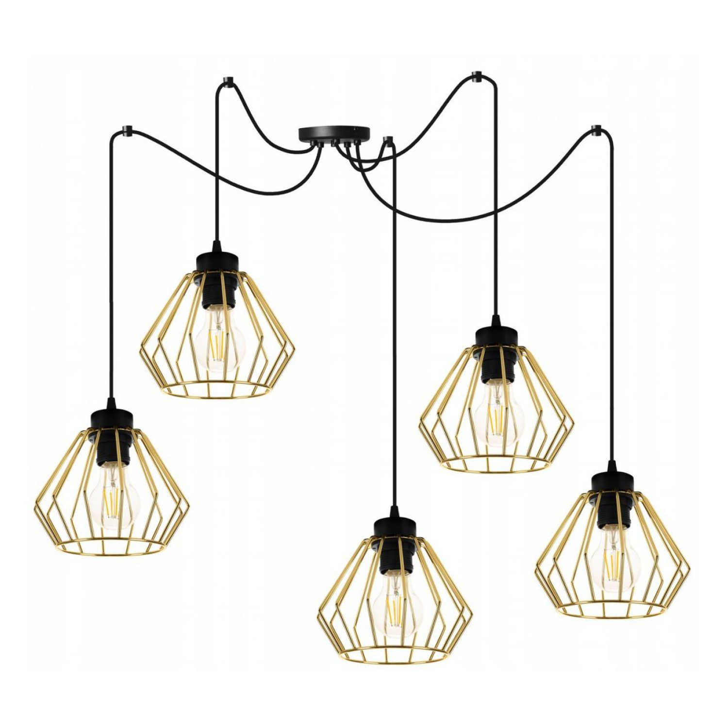 Pendant luminaire SPIDER SANTOS 2213/5
