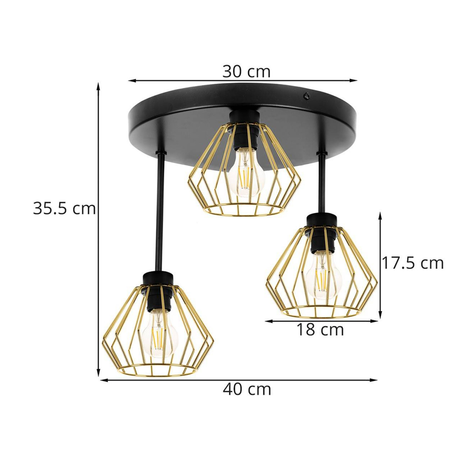 Celling light SANTOS 2213/3/OP foto2