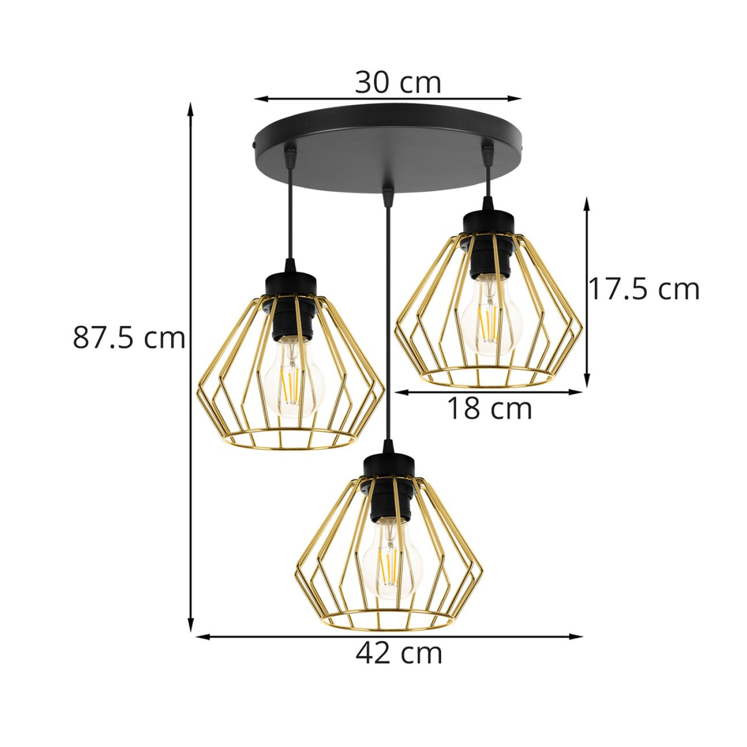 Pendant luminaire LH005  "SANTOS LOFT" foto4