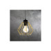 Loft pendant lamp with golden diamond-shaped shades SANTOS 2213/4/OW foto8