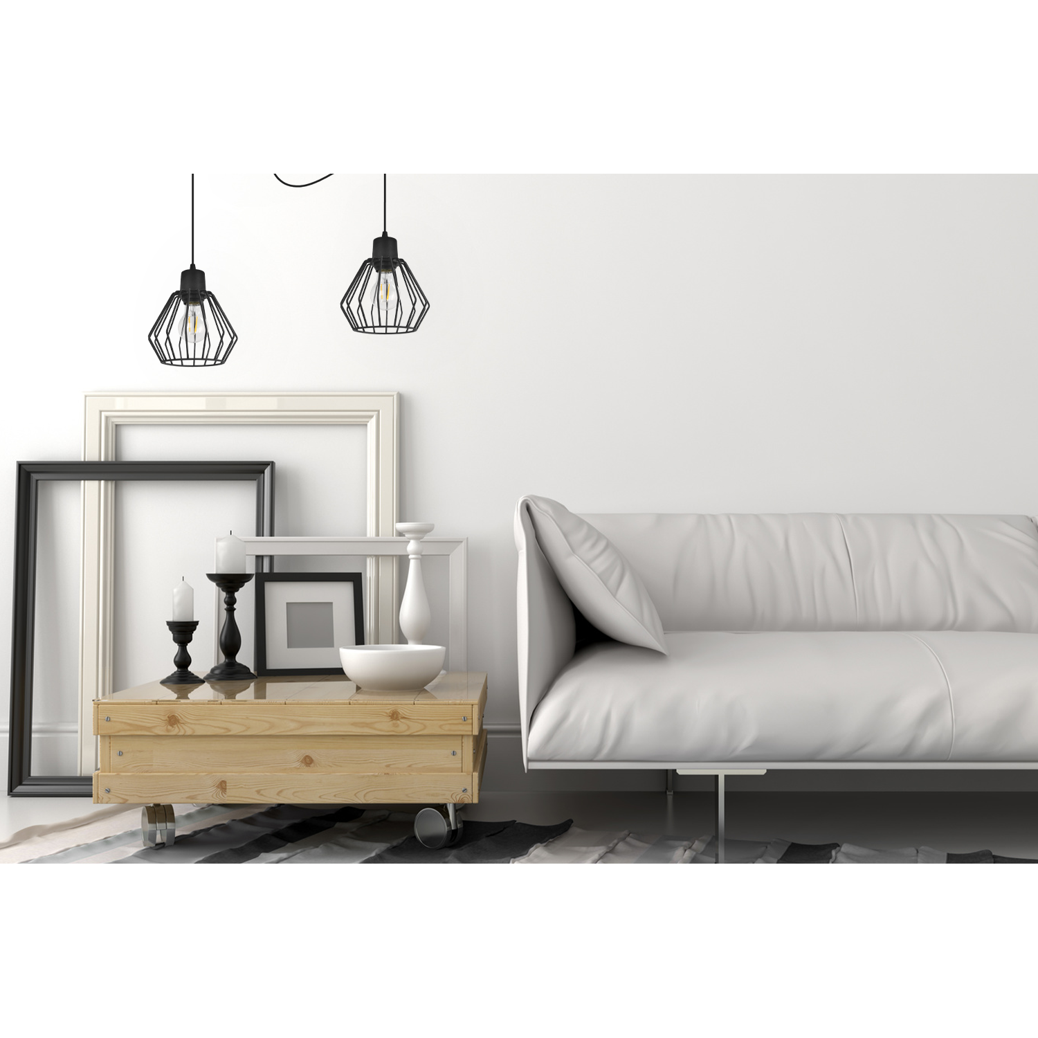 Závěsné svítidlo na nastavitelných kabelech SPIDER NUVOLA 2502-2 foto6