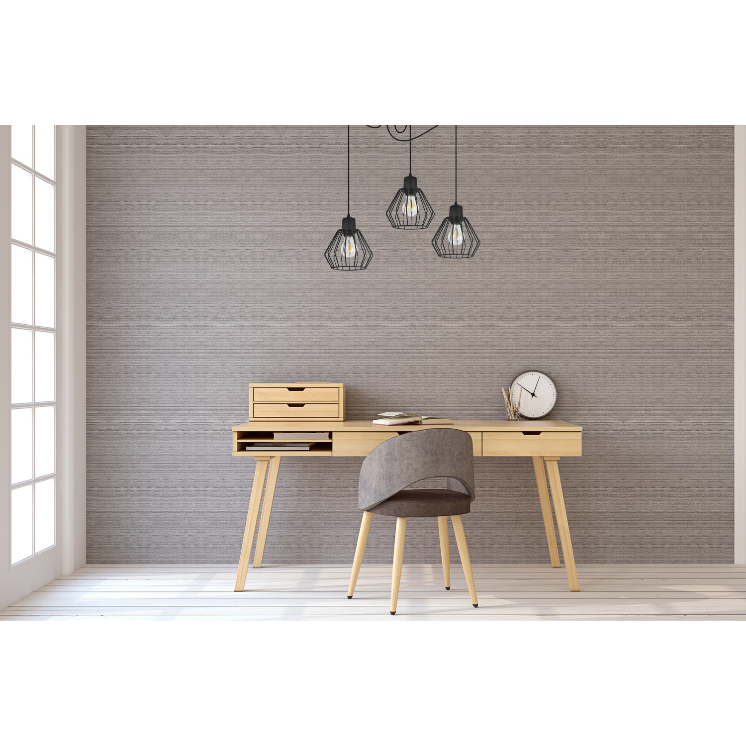 Pendant light on adjustable cables SPIDER NUVOLA 2502-3 foto5