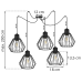 Pendant light on adjustable cables SPIDER NUVOLA 2502-5 foto6