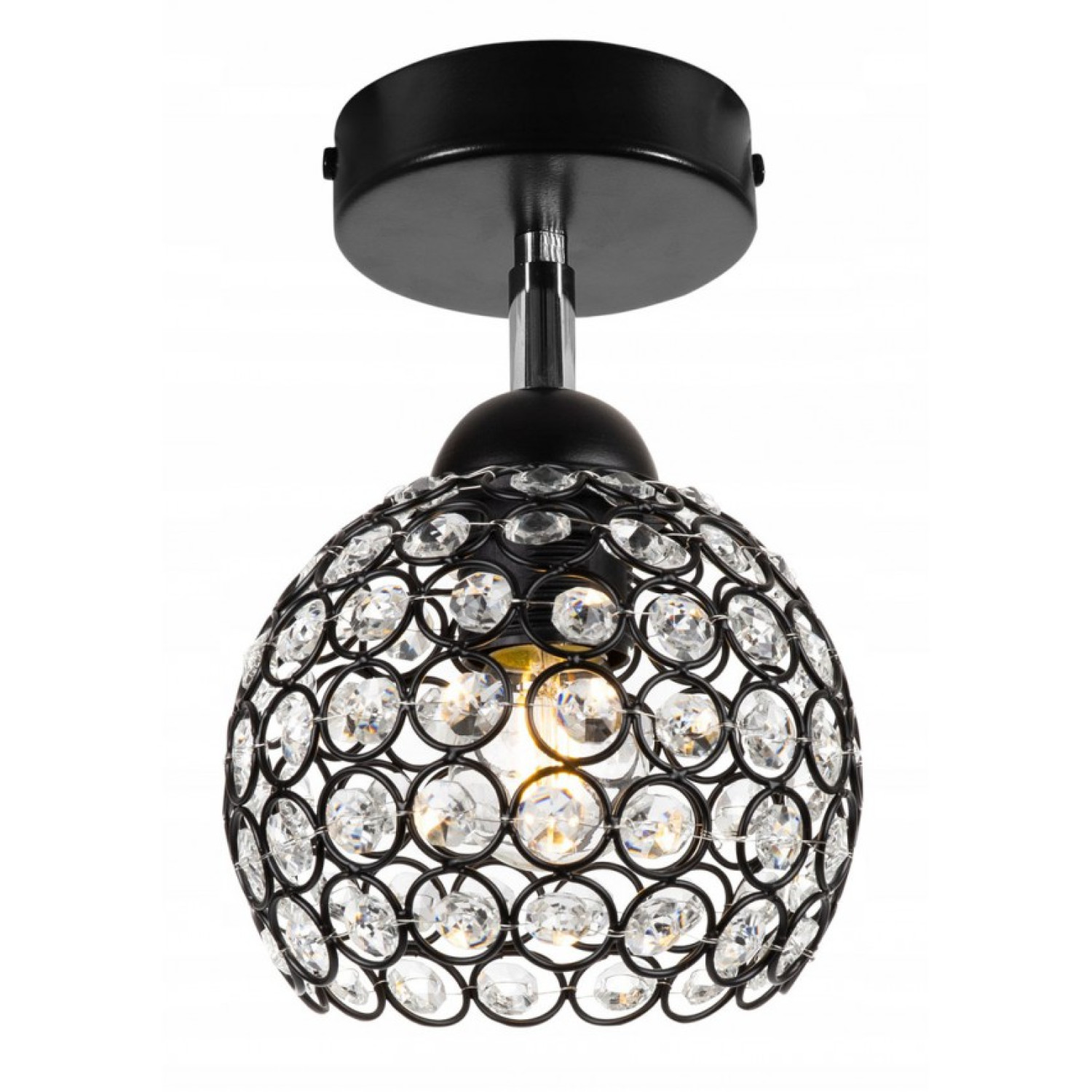 Elegantní stropní svítidlo s krystaly CRYSTAL 2222/KP