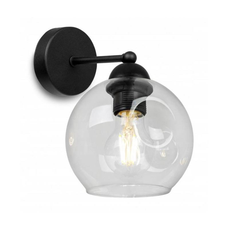 Wall lamp with blown glass shade RIO 2336/K