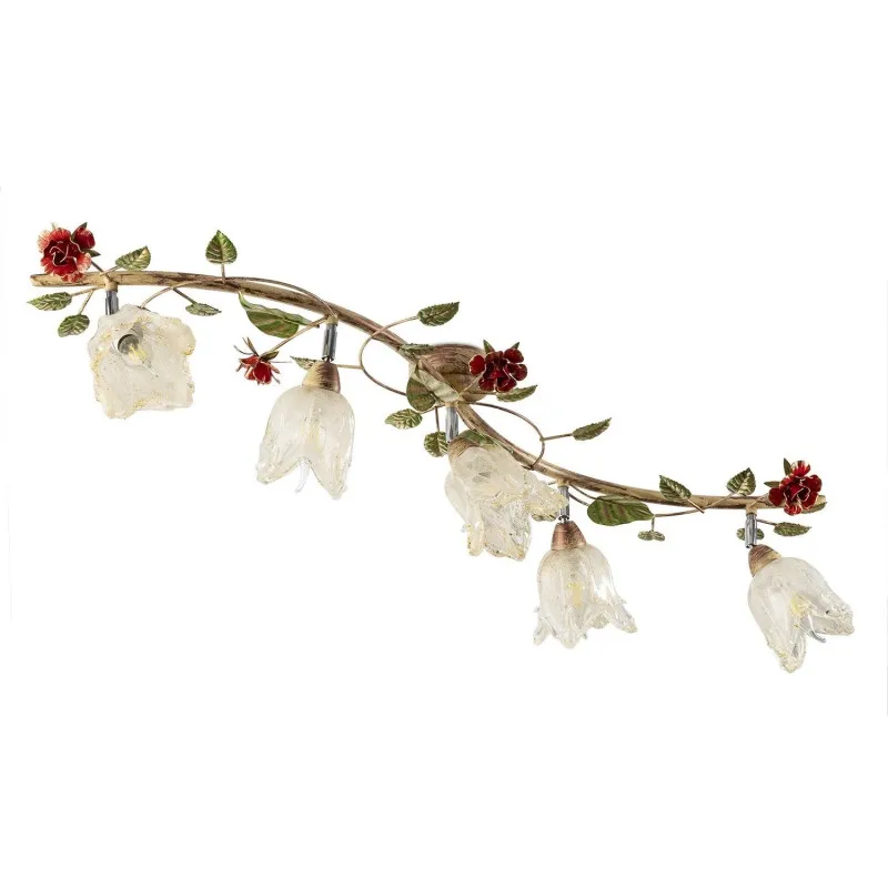 Přisazený lustr s pěti stínítky 1510 "ROSA"