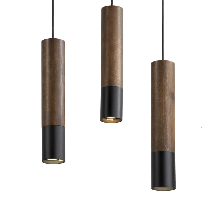 Závěsné svítidlo na lanku 40899 "GLAZE WOOD" foto3