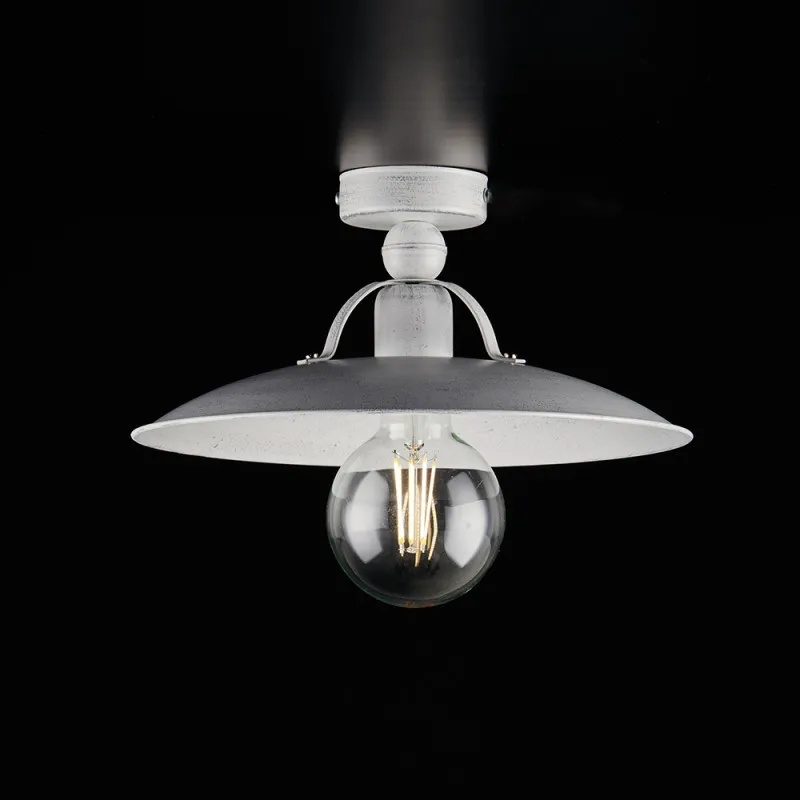 Celing light BL234-PL1-BA Cantina, 1 X 60 Watt Max, white, silver