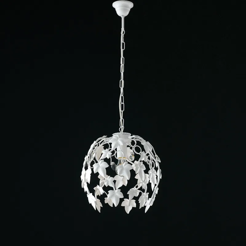 Chandelier BL50-1-BCO Edera, 1 X 60 Watt Max, shabby white
