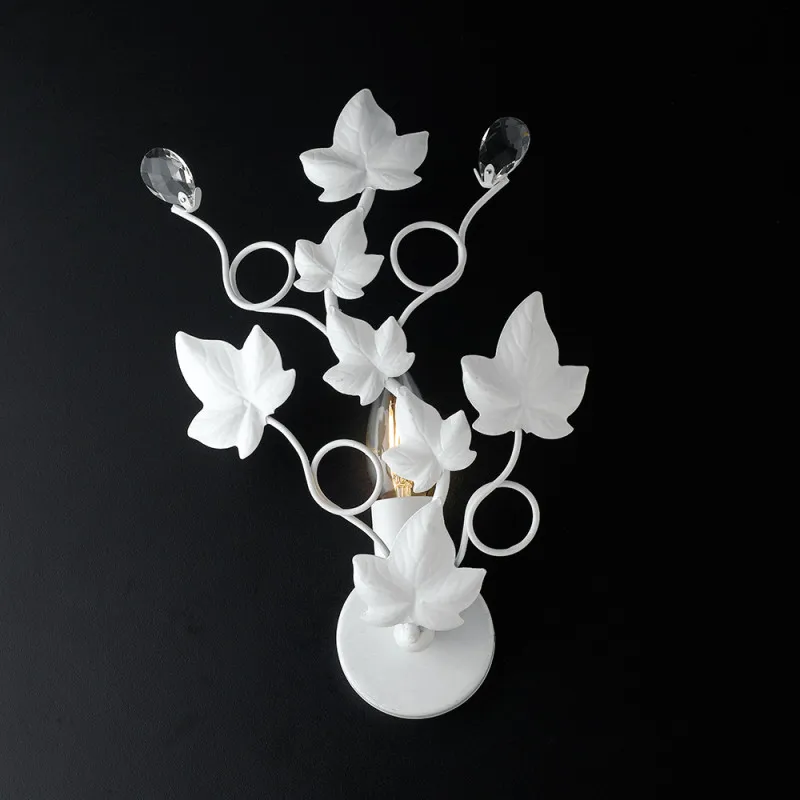 Wall lamp BL50-AP1-BCO Edera, 1 X 40 Watt Max, shabby white