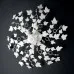 Celing light BL50-PL6-BCO Edera, 6 X 40 Watt Max, shabby white