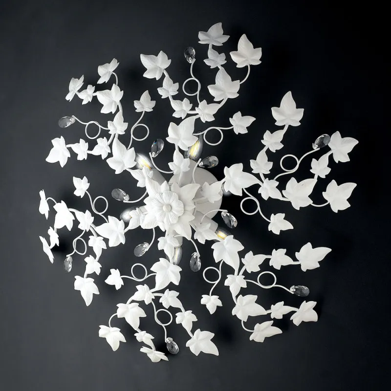 Celing light BL50-PL6-BCO Edera, 6 X 40 Watt Max, shabby white