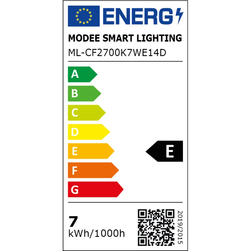 LED žárovka svíčka Modee Filament C35 7W E14 360° 2700K (806 lumen) dimm foto3