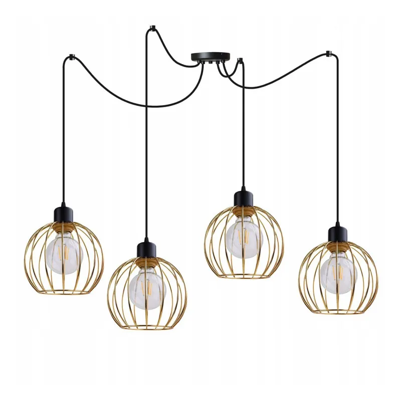 Pendant luminaire LH015 "SPIDER MONA "