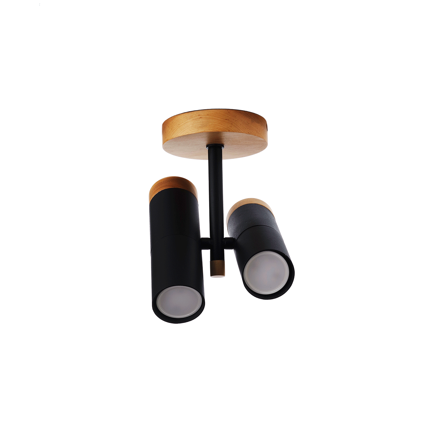 Designové stropní bodové svítidlo s dřevěnými prvky 70304 "NIMBA" foto6